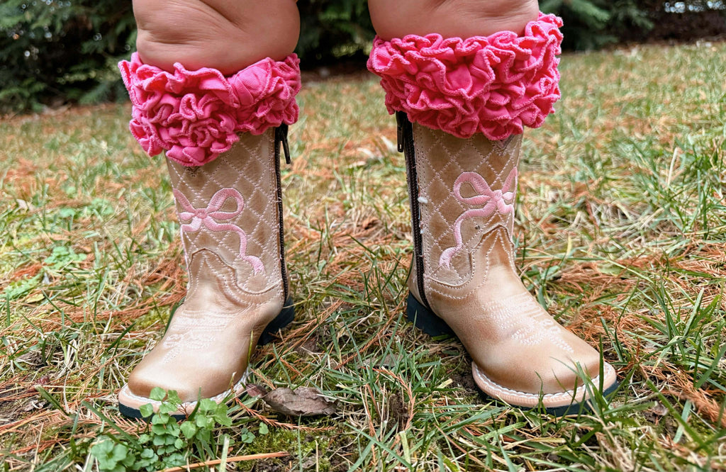 Tan Bow Tanner Mark Boots