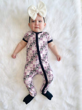 Load image into Gallery viewer, Daddy&#39;s Little Cowgirl Short Sleeve Bamboo Sleeper (FINAL SALE)
