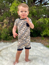 Load image into Gallery viewer, Daddy&#39;s Little Cowboy Bamboo Short Set (FINAL SALE)
