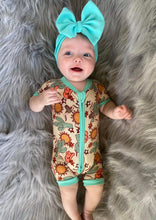 Load image into Gallery viewer, Wild West Bamboo Shortie Romper
