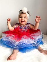 Load image into Gallery viewer, Star Spangled Cutie Tutu
