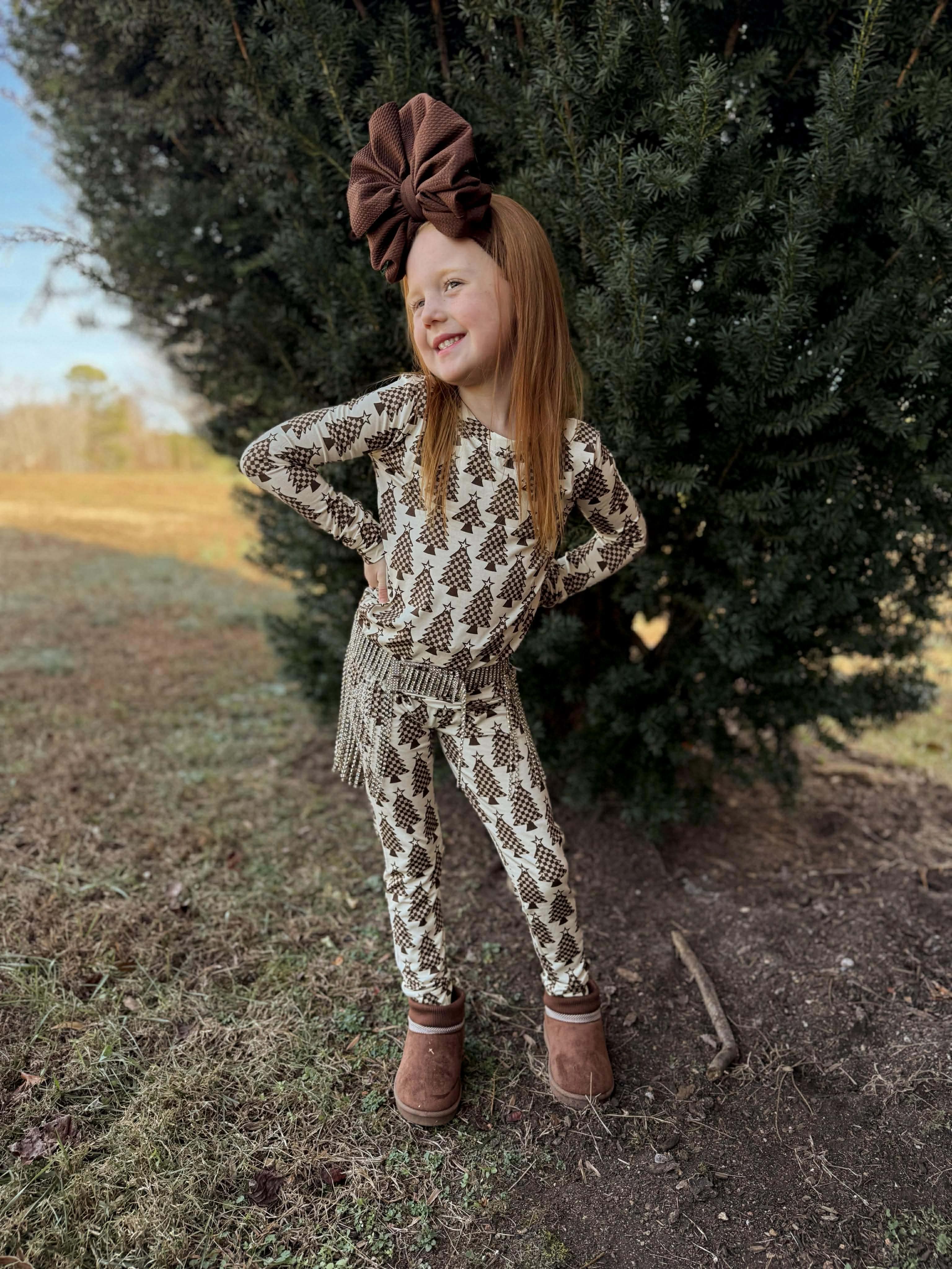 Christmas Tree Farm Bamboo Set (FINAL SALE)