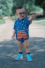 Load image into Gallery viewer, USA Bubble Romper
