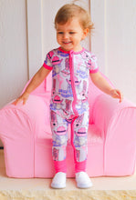 Load image into Gallery viewer, Let’s Go Girls Short Sleeve Bamboo Sleeper
