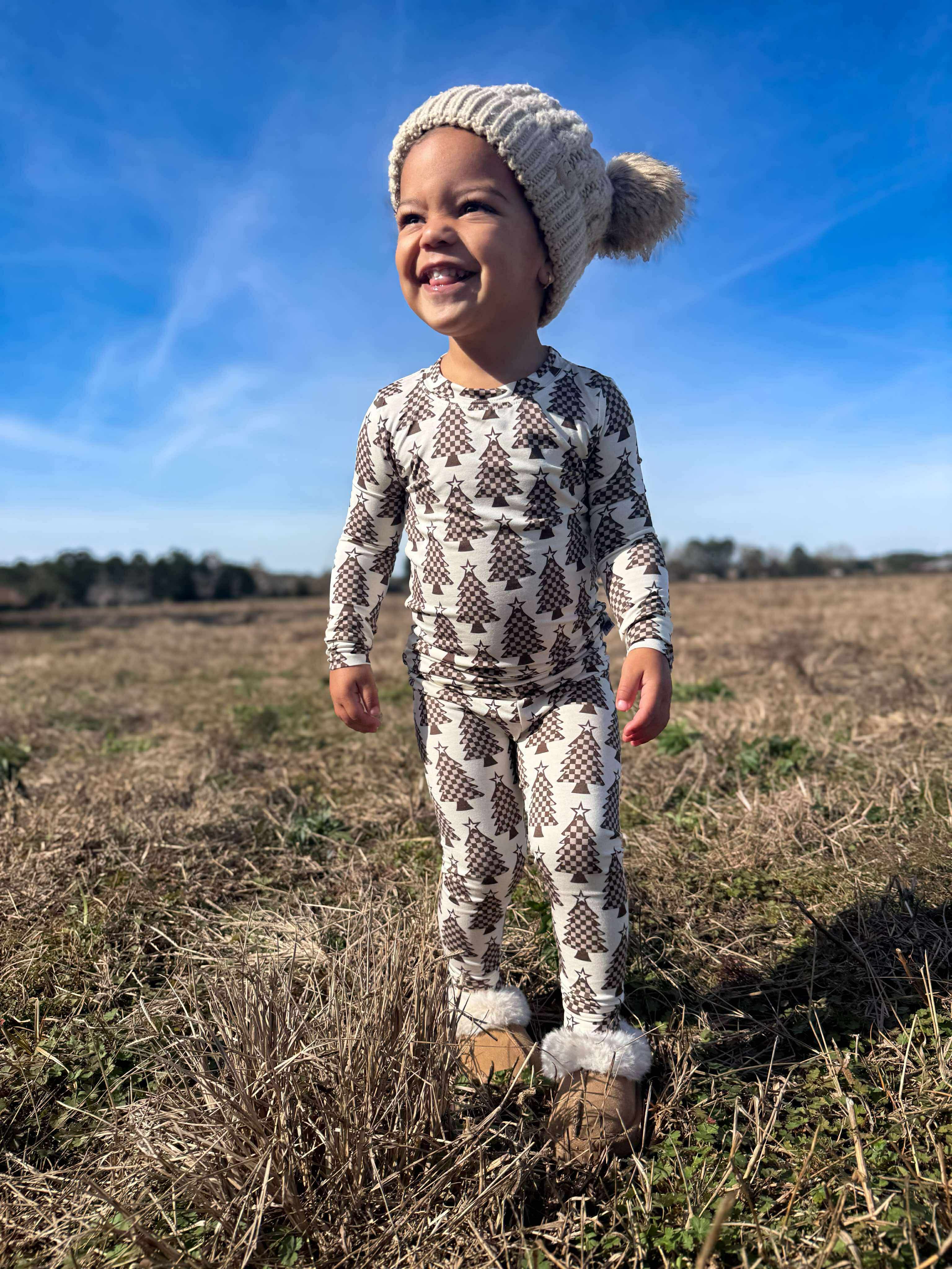 Christmas Tree Farm Bamboo Set (FINAL SALE)