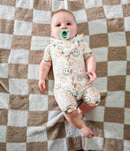 Load image into Gallery viewer, Rad Smiles Bamboo Shortie Romper
