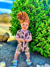 Load image into Gallery viewer, Cowgirl Bamboo Shortie Romper
