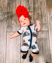 Load image into Gallery viewer, RZR Bamboo Shortie Romper
