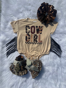 Cowgirl Bubble Romper