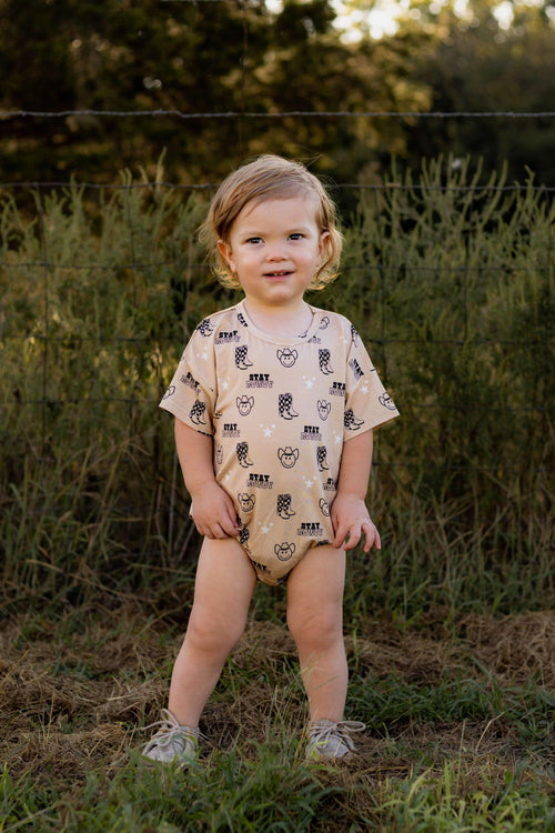 2T Stay Rowdy Oversized Bamboo Romper (FINAL SALE)