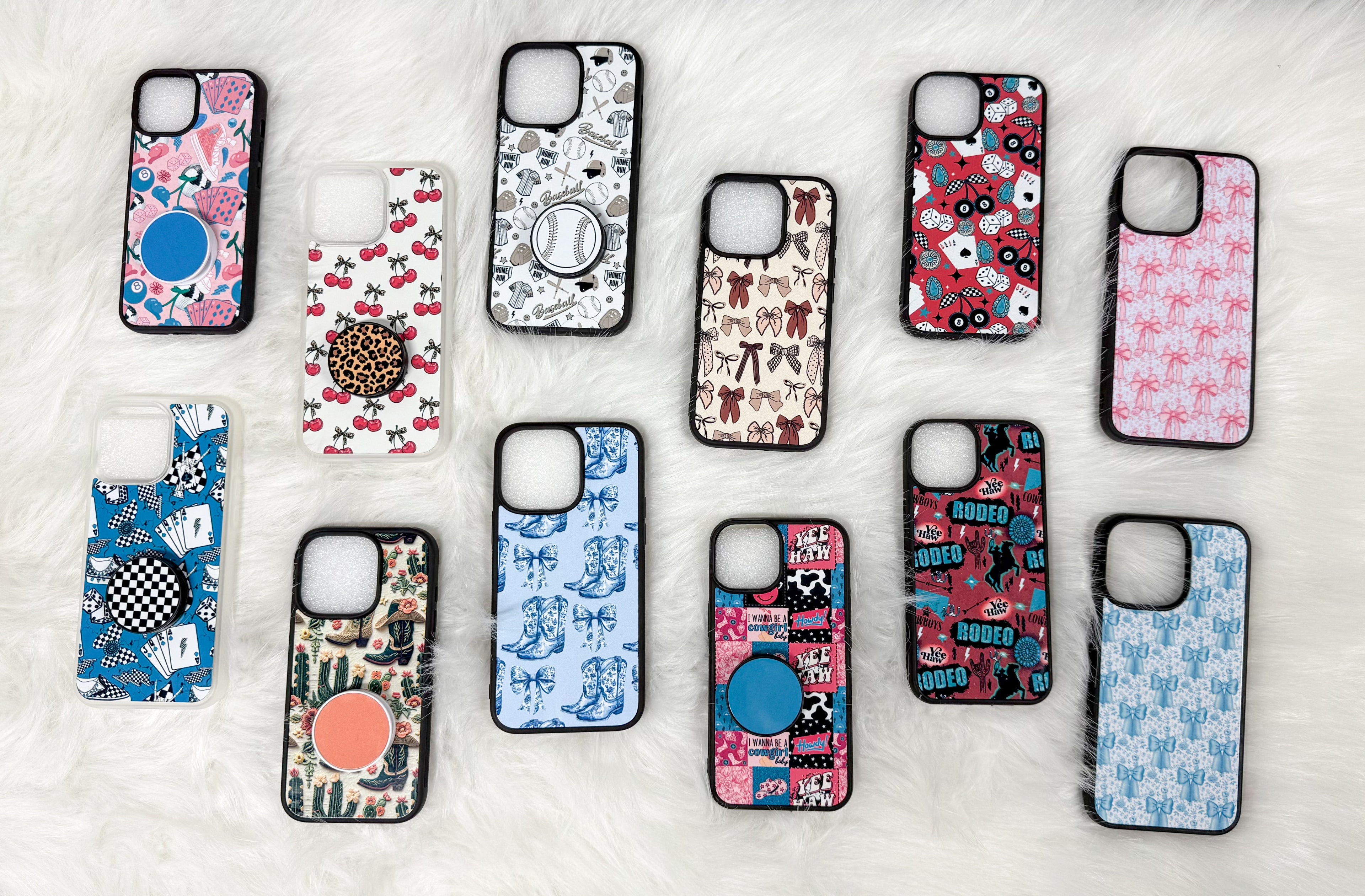 Custom phone case & phone grips