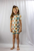 Load image into Gallery viewer, Wild West Checkers Bamboo Short Set
