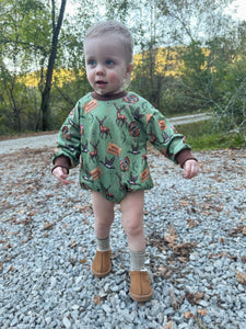 Hunting bubble romper