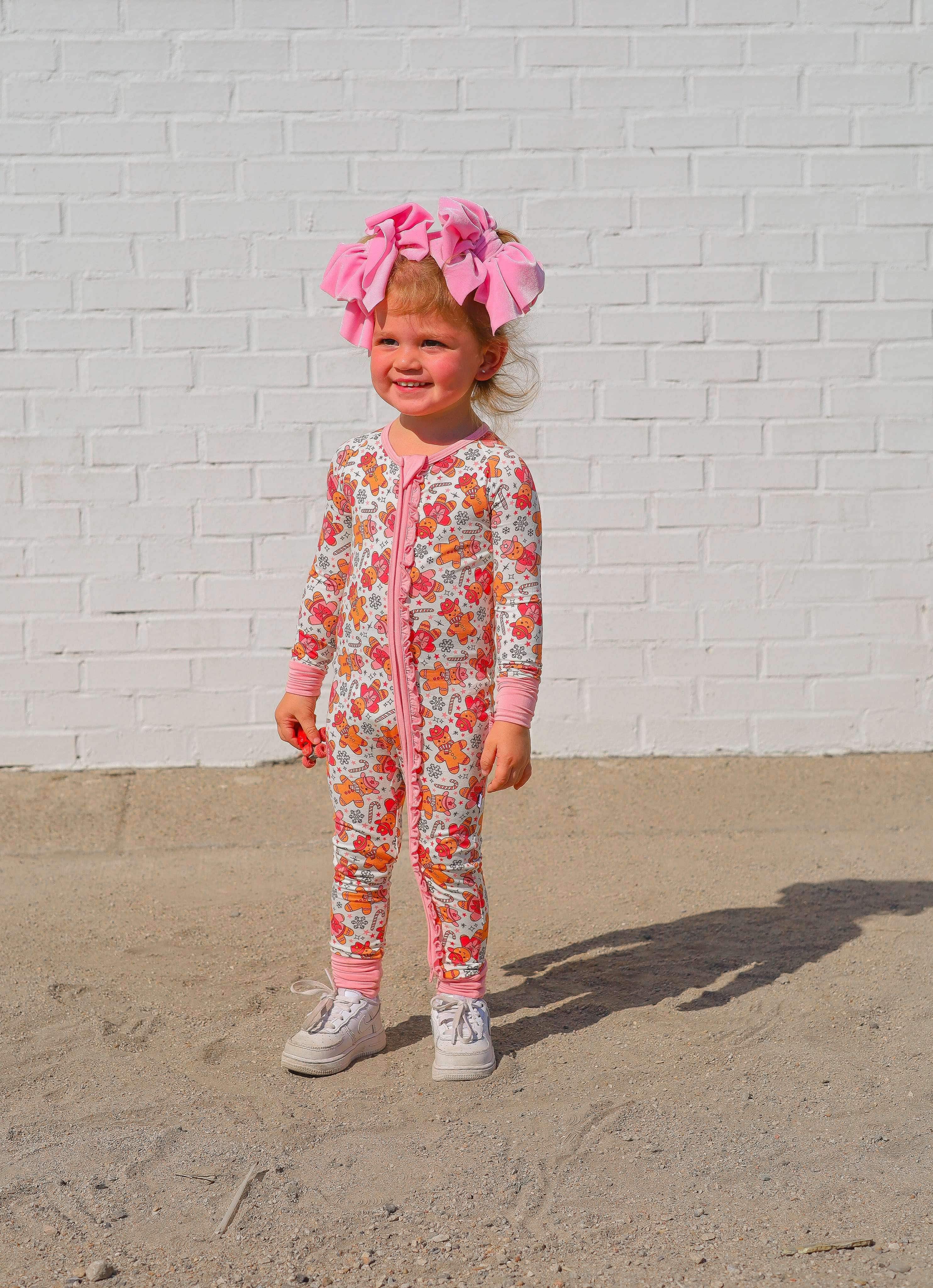 Newborn Cowgirl Christmas Bamboo Sleeper (FINAL SALE)