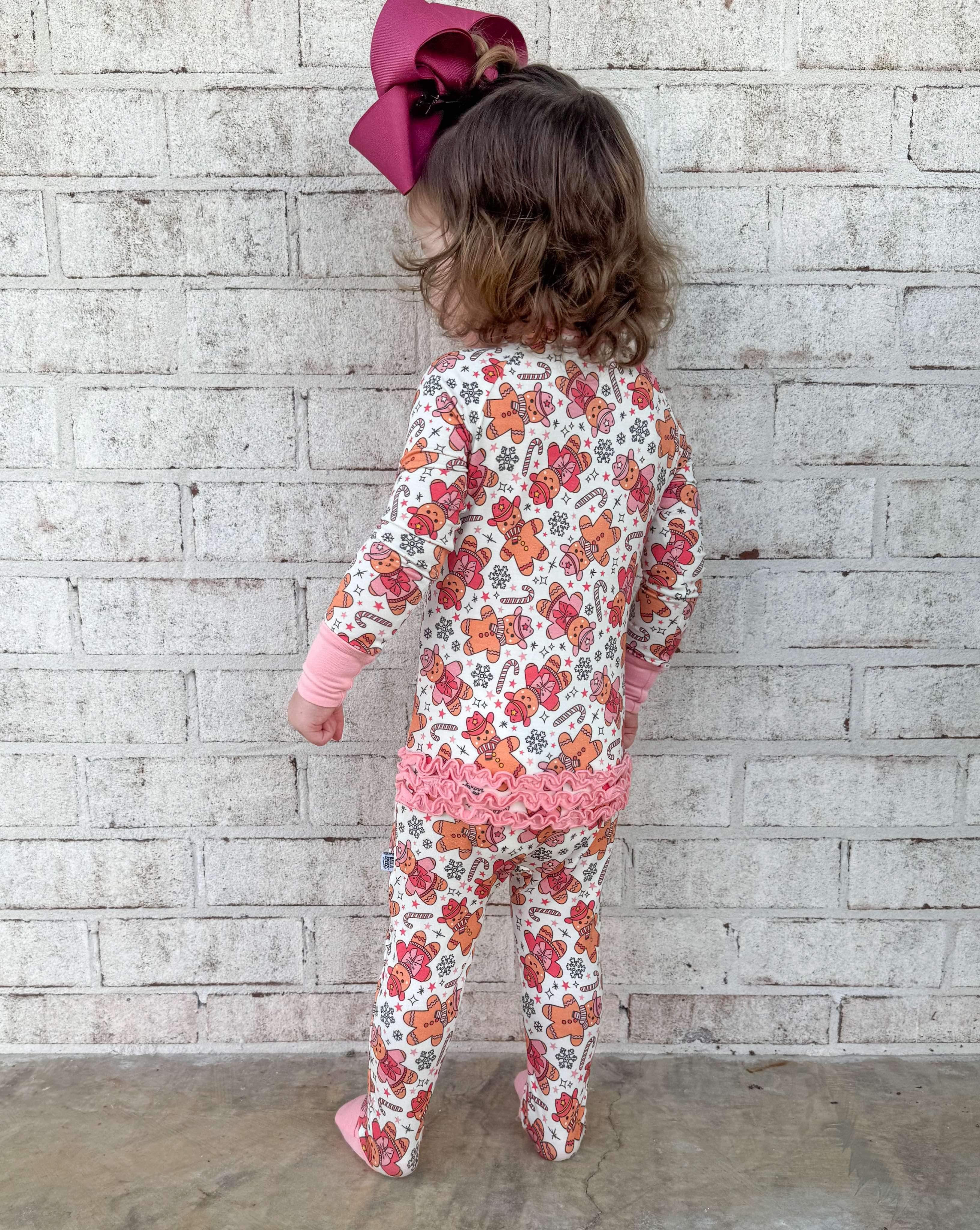 Newborn Cowgirl Christmas Bamboo Sleeper (FINAL SALE)