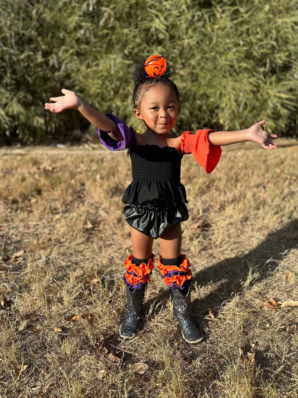 Halloween Scrunch Top (FINAL SALE)