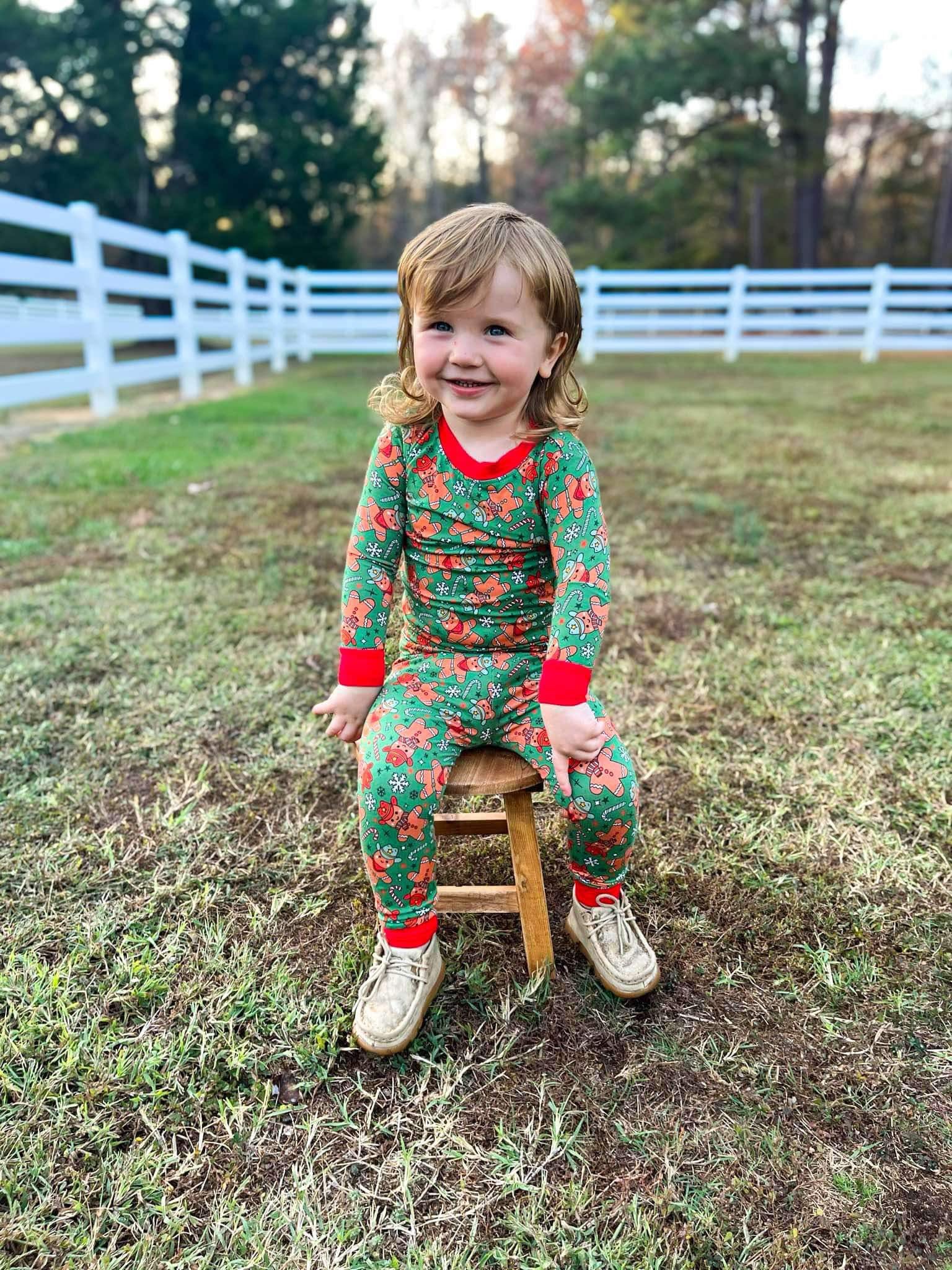 Cowboy Christmas Bamboo Set (FINAL SALE)