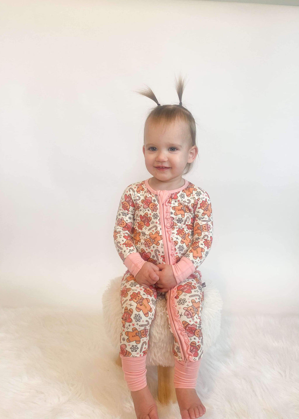 Newborn Cowgirl Christmas Bamboo Sleeper (FINAL SALE)
