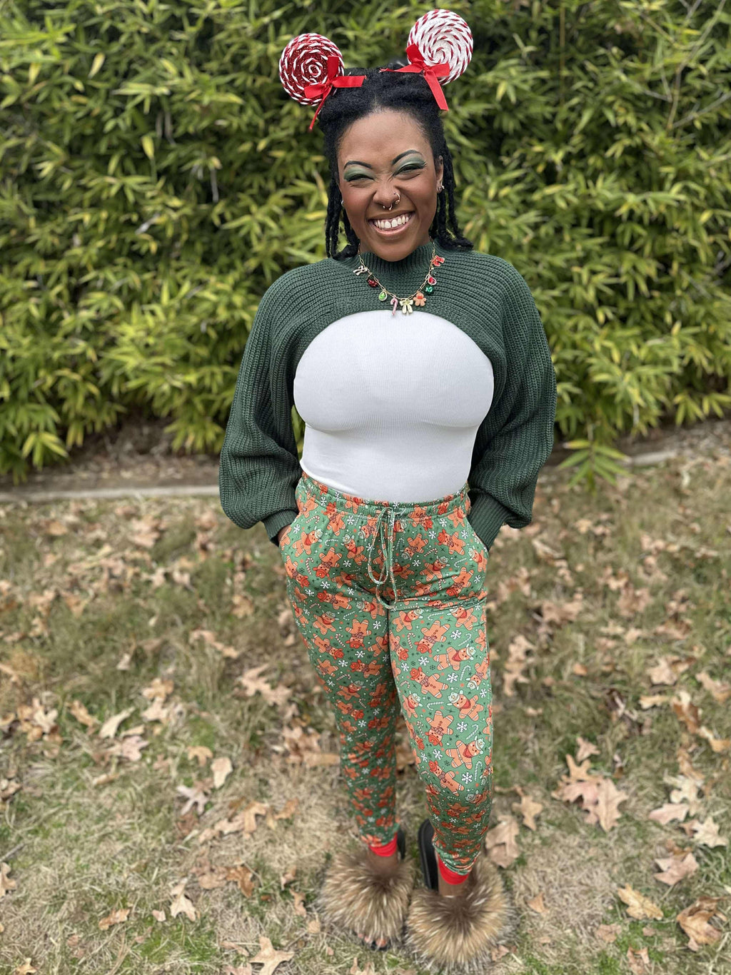 Size Small Cowboy Christmas Bamboo Joggers (FINAL SALE)