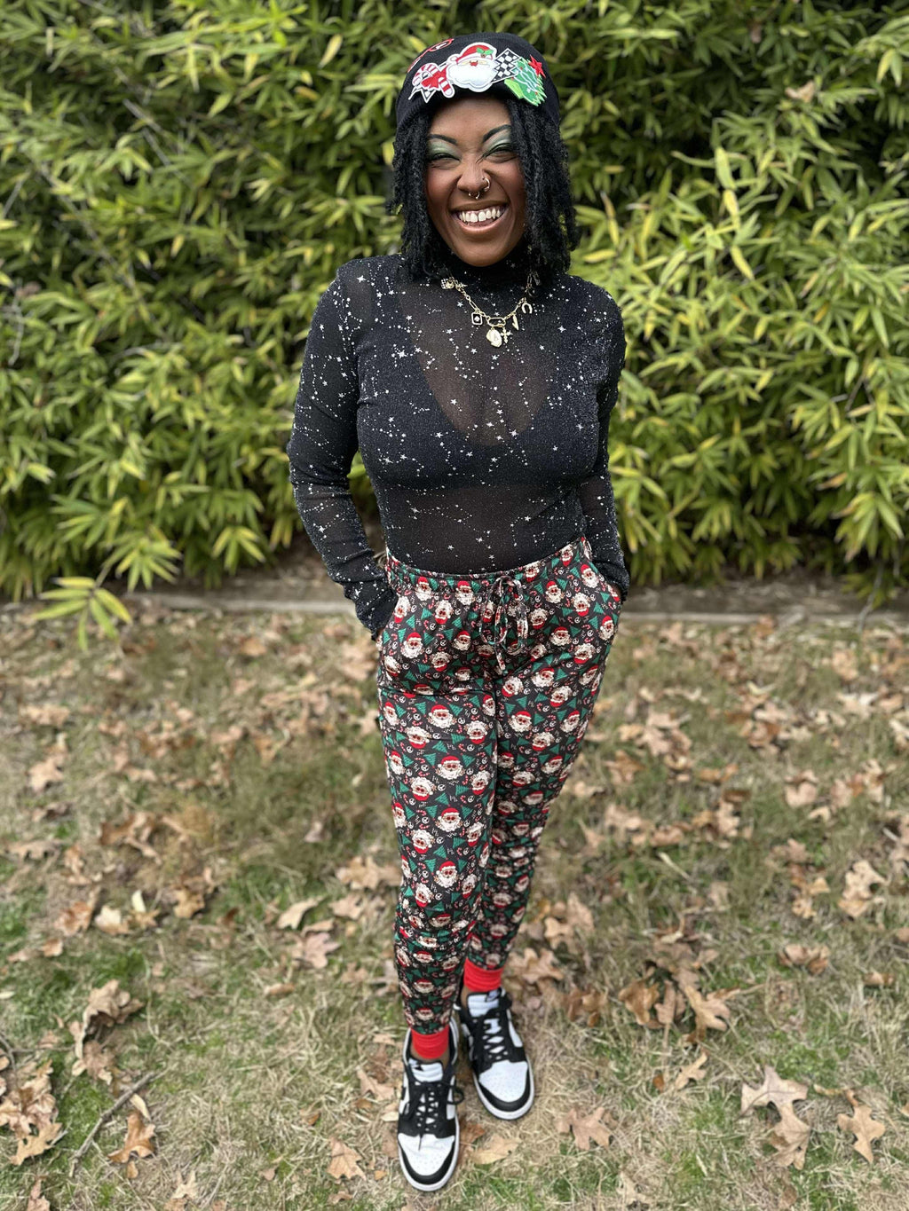 Rad Santa Bamboo Joggers (FINAL SALE)