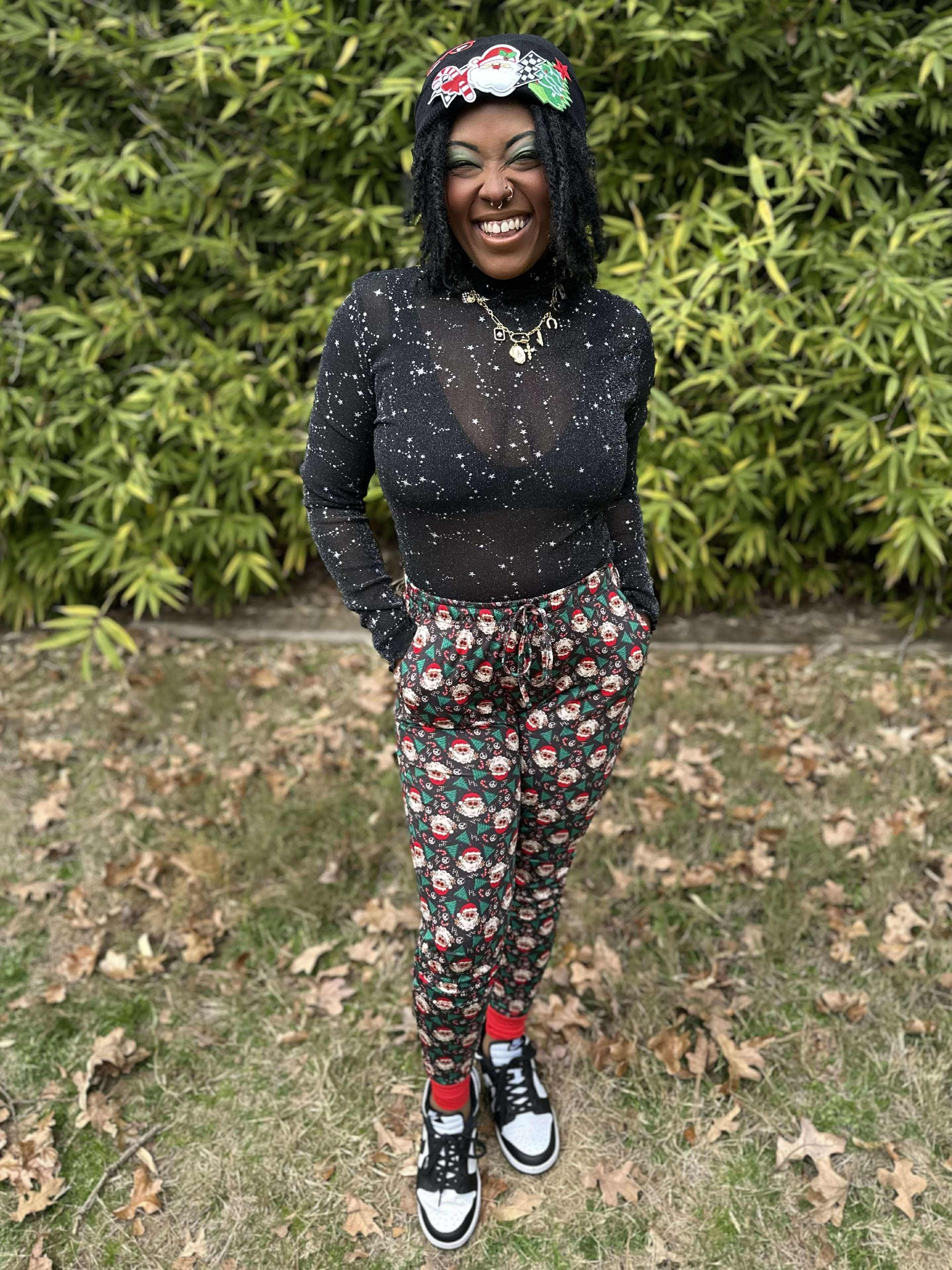 Rad Santa Bamboo Joggers (FINAL SALE)