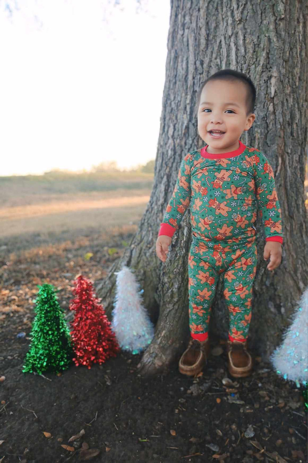 Cowboy Christmas Bamboo Set (FINAL SALE)