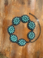 Load image into Gallery viewer, Turquoise Concho Belt
