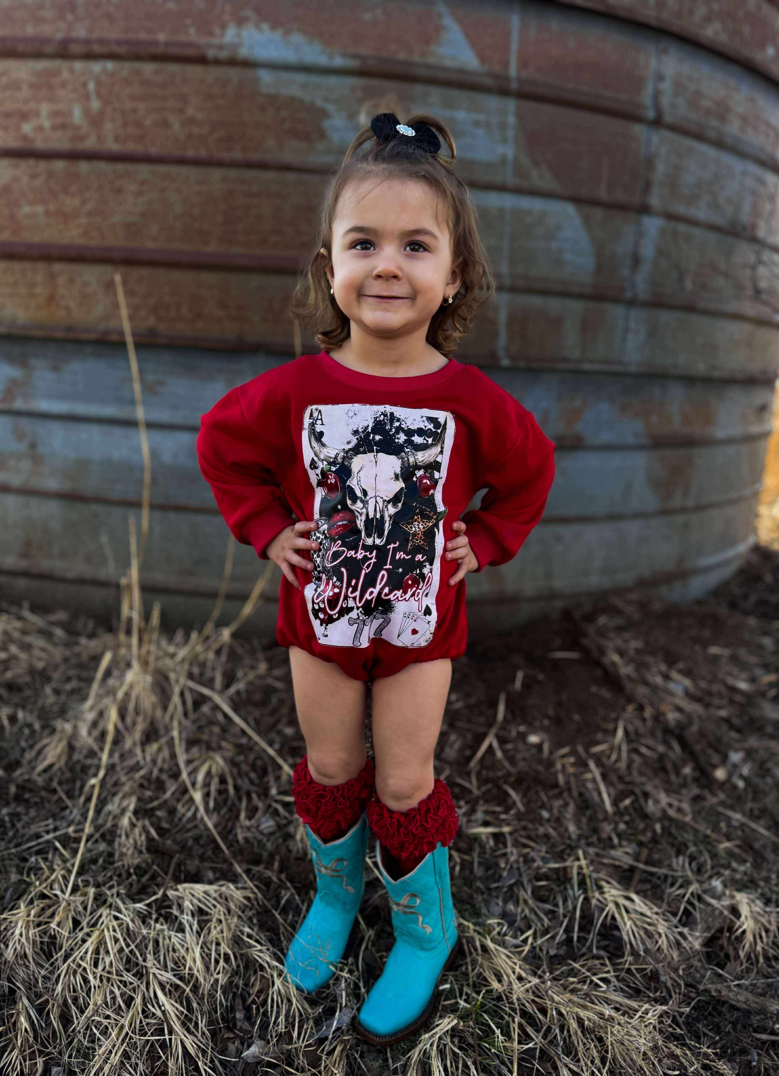 Wildcard Bubble Romper