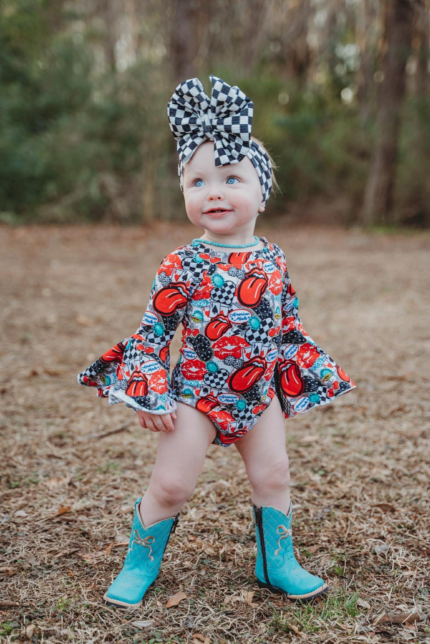 American Made Bell Sleeve Leo/Top