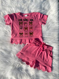 God Says I Am Scalloped Set