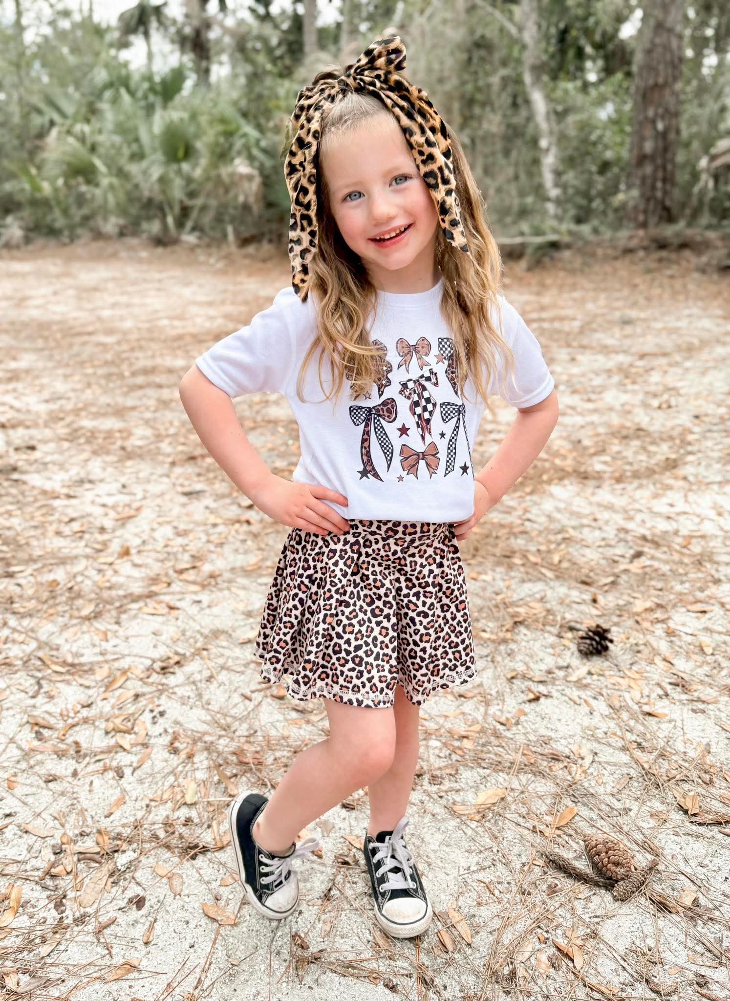 Cheetah Tennis Skirt