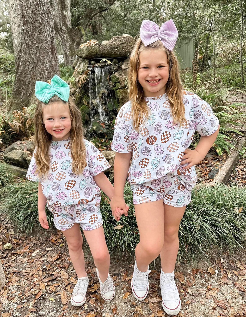 Girls easter short set (FINAL SALE)