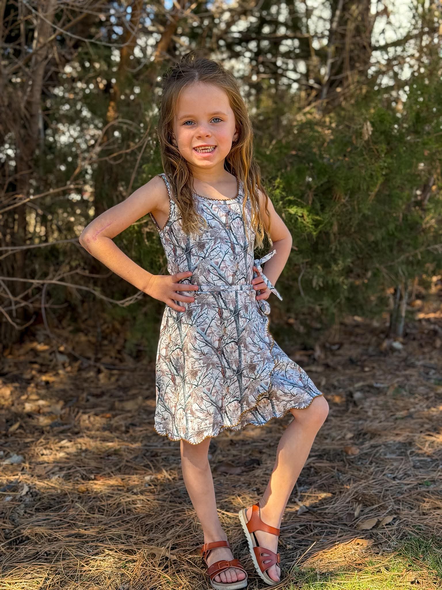 The Woodland Yoga Dress (Mommy And Me)