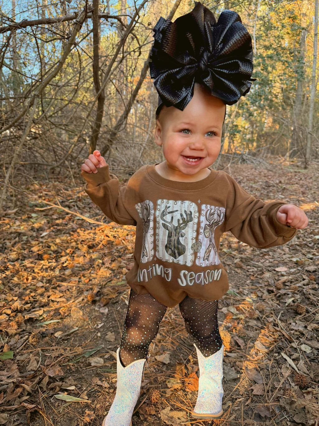 Hunting Season Bubble Romper