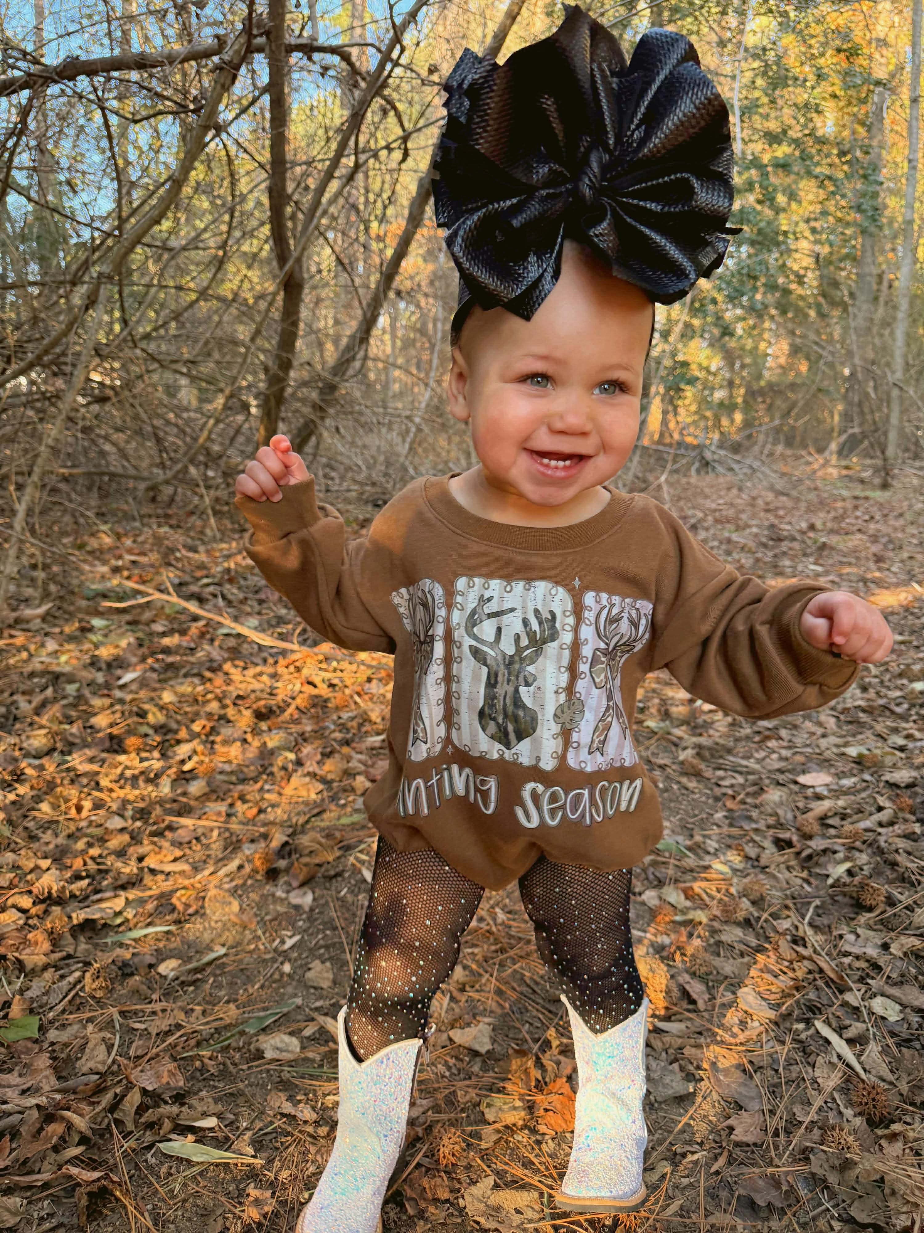 Hunting Season Bubble Romper