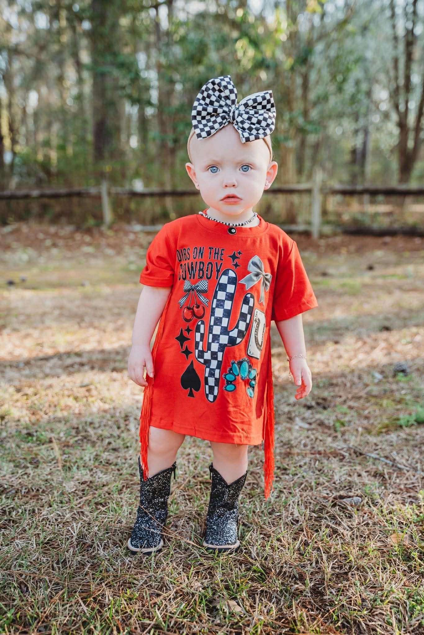 Dibs on the cowboy t-shirt dress