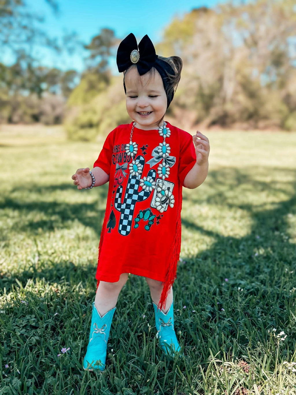 Dibs on the cowboy t-shirt dress