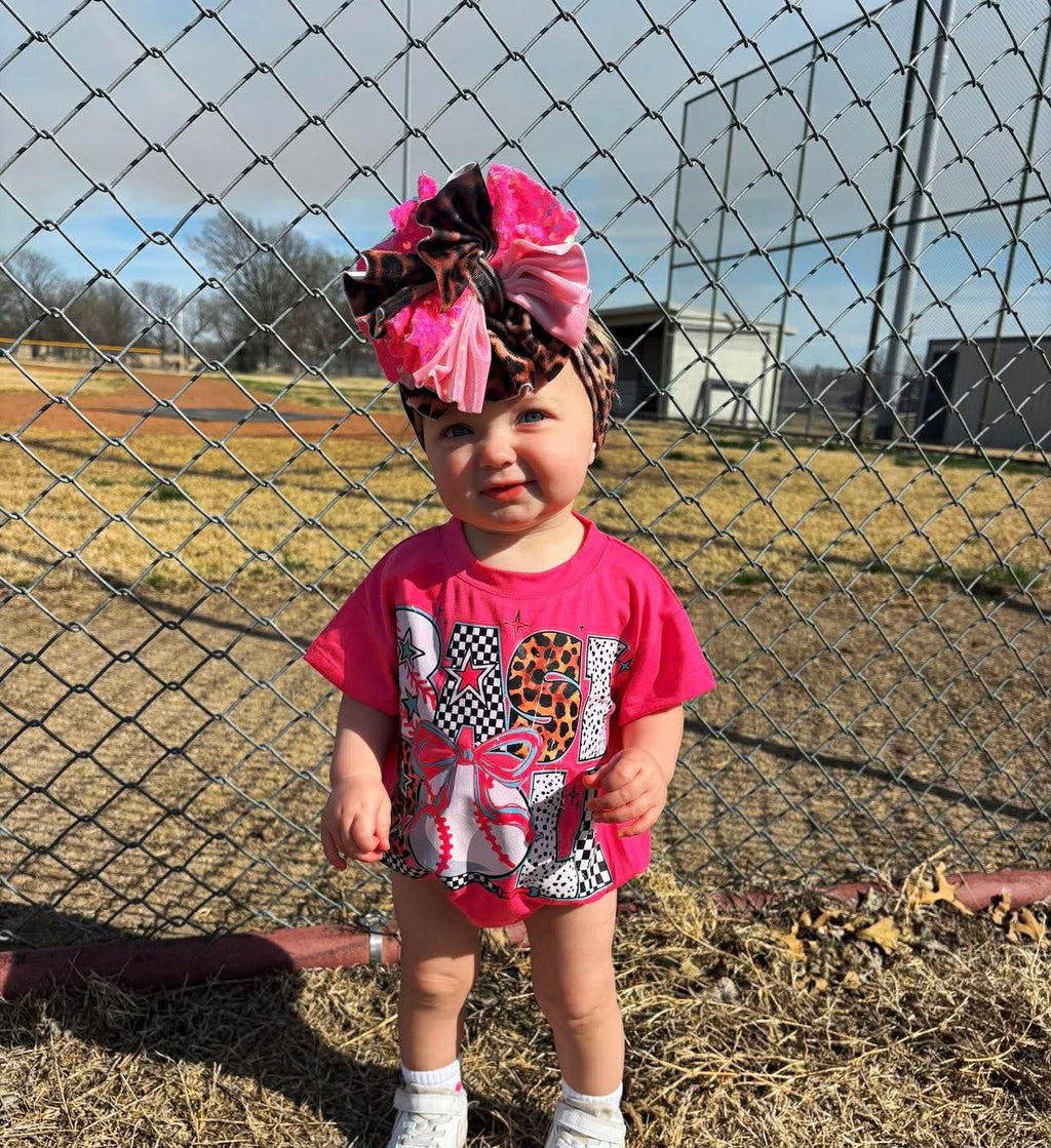 Baseball Bubble Romper