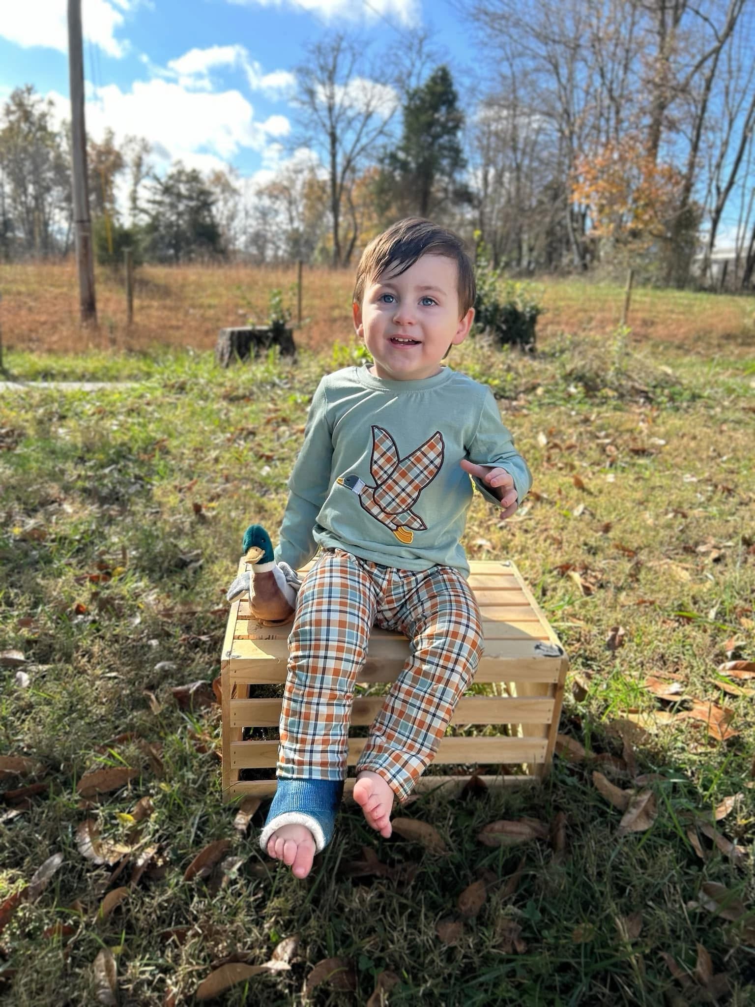 Mallard Plaid Set (FINAL SALE)