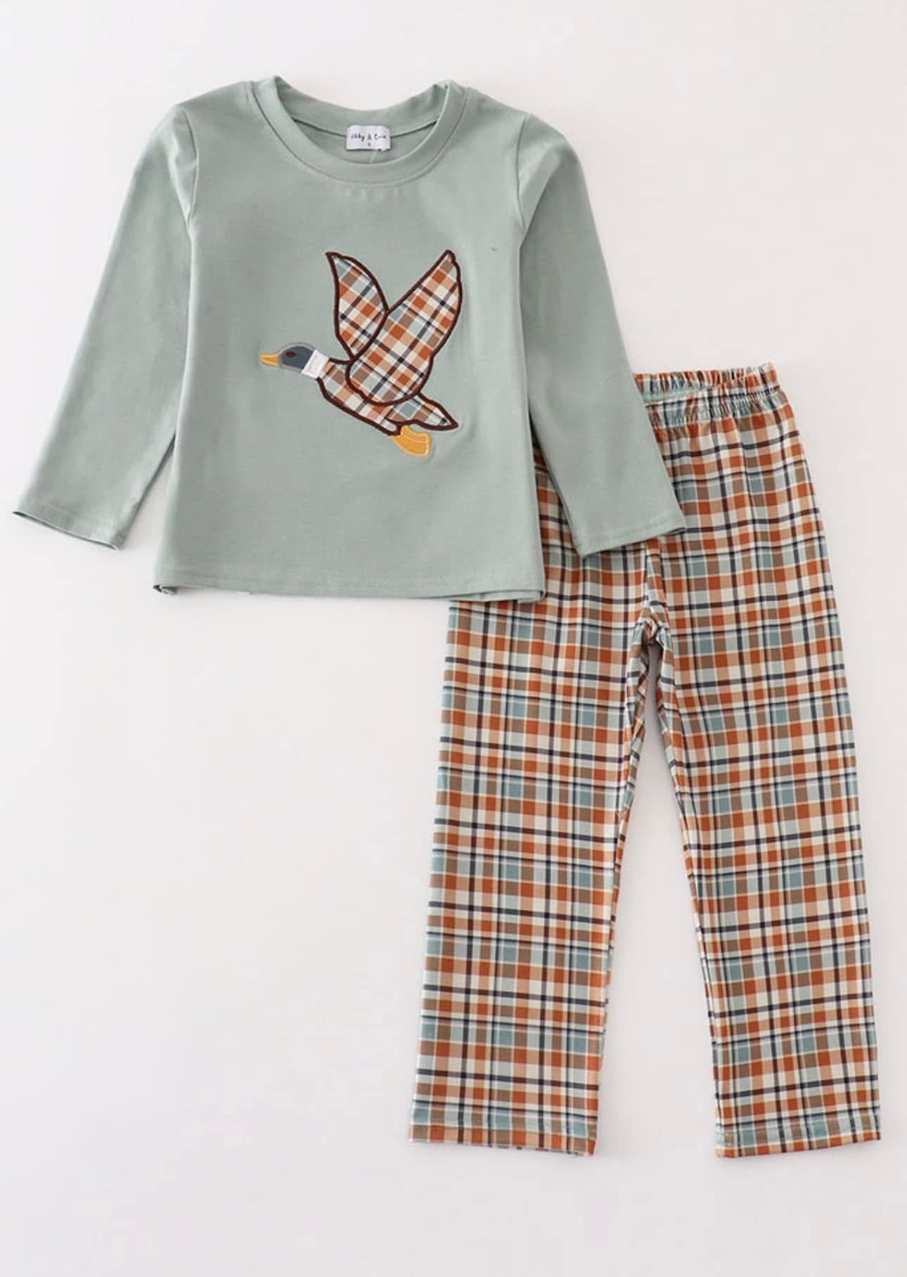Mallard Plaid Set (FINAL SALE)