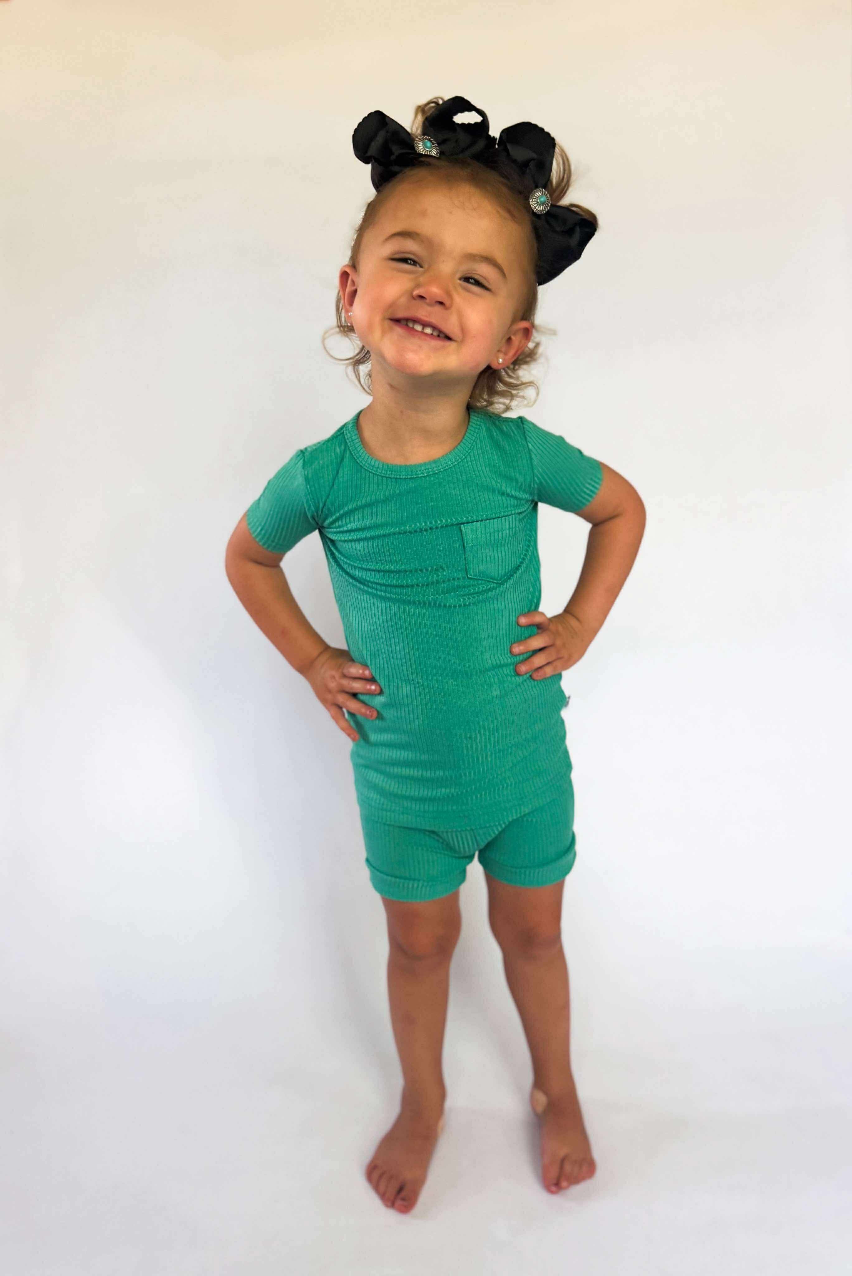 Lasso Lagoon Bamboo Short Set