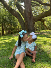 Load image into Gallery viewer, Blue Ribbon Dreams Bamboo Short Set

