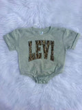 CUSTOM Camo Name Romper or Shirt