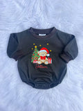 CUSTOM Christmas Bear Name Bubble Romper/Shirt