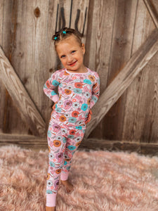 Floral Cowgirl Bamboo set