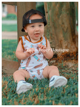 Load image into Gallery viewer, Little Dude Bubble Romper/Tank Top
