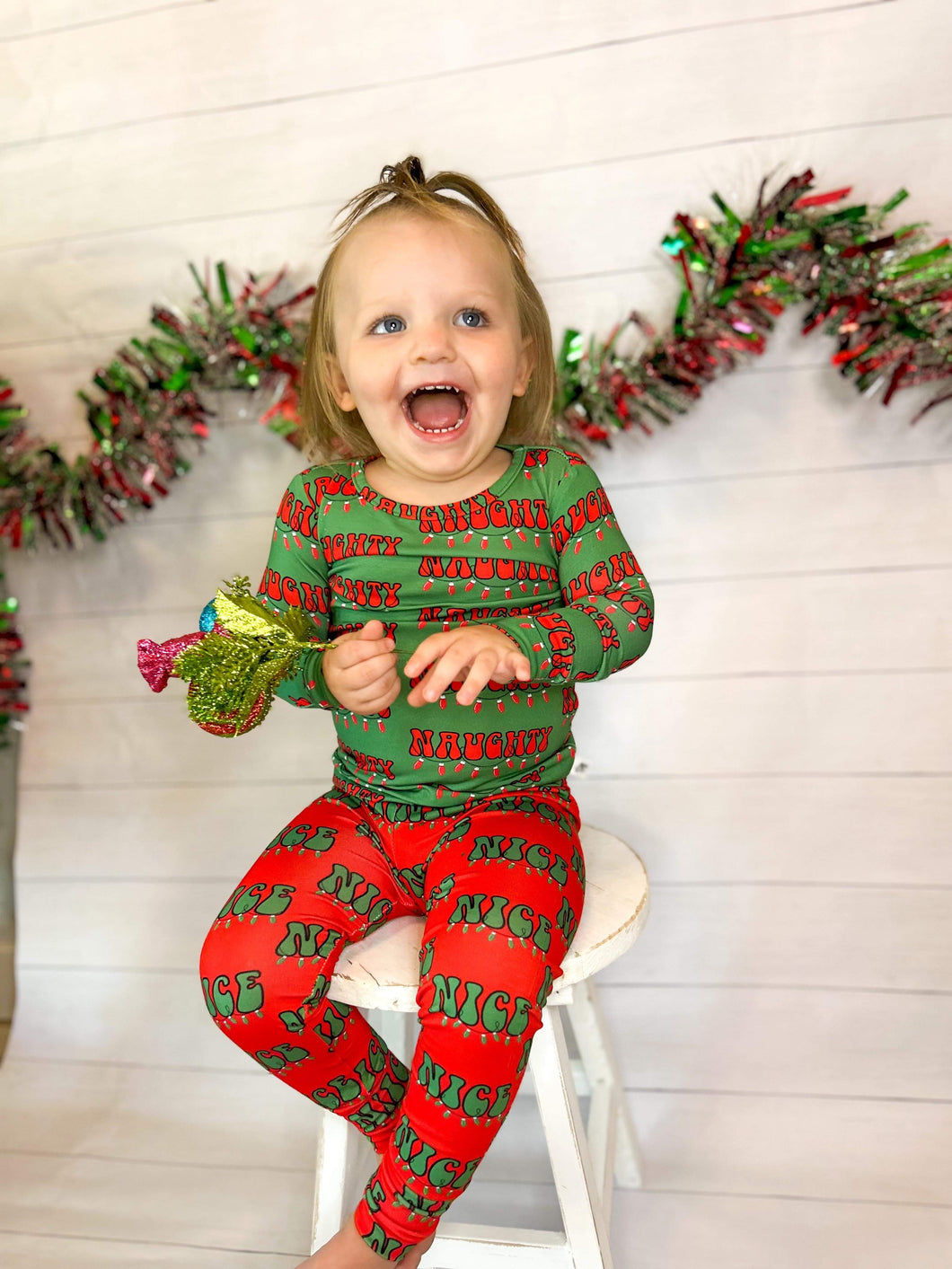 Naughty or Nice Bamboo set