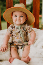 Load image into Gallery viewer, Camping Bamboo Shortie Romper

