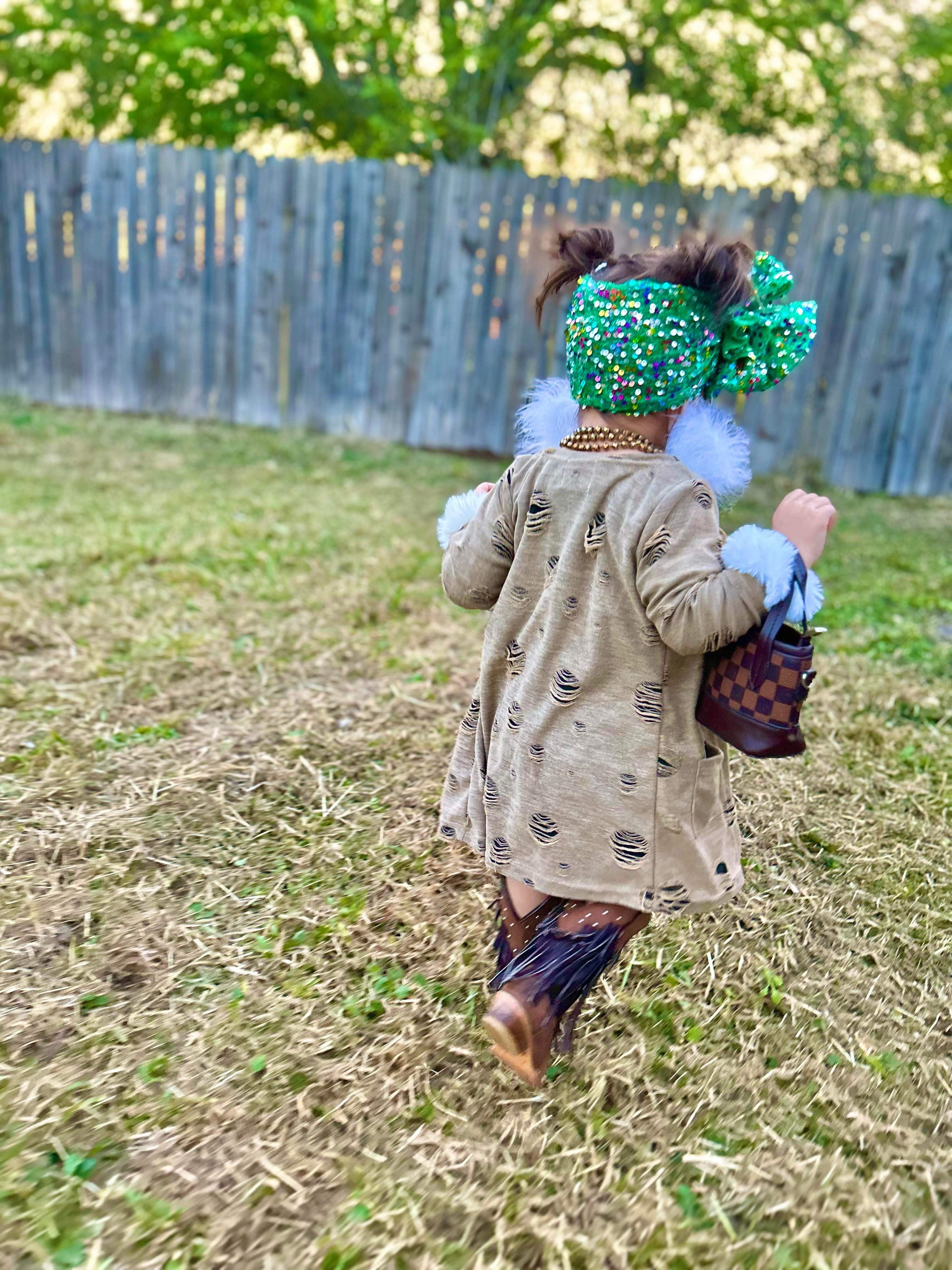 Kids Distressed Duster (4 colors) (FINAL SALE)