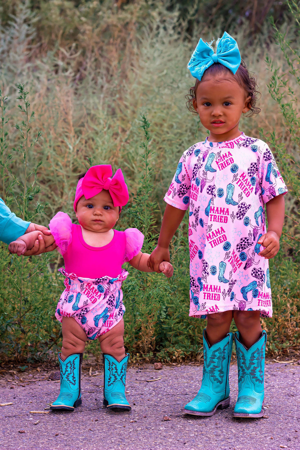 Turquoise Boots